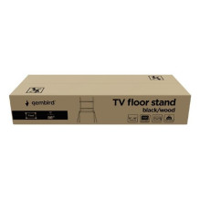 TV SET ACC FLOOR STAND 55-86" / BLK / WOOD TVS-86F-01-BK GEMBIRD TV SET ACC FLOOR STAND 55-86" / BLK / WOOD TVS-86F-01-BK GEMBIRD
