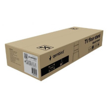 TV SET ACC FLOOR STAND 55-86" / BLK / WOOD TVS-86F-01-BK GEMBIRD TV SET ACC FLOOR STAND 55-86" / BLK / WOOD TVS-86F-01-BK GEMBIRD