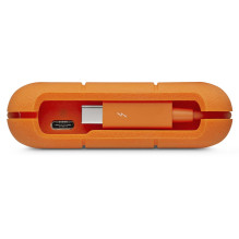 External HDD, LACIE, 2TB, USB-C, Colour Orange, STFR2000403