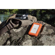 Išorinis HDD, LACIE, 2TB, USB-C, oranžinė spalva, STFR2000403