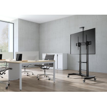 TV SET ACC FLOOR STAND 60-100" / TVS-100T-02 GEMBIRD TV SET ACC FLOOR STAND 60-100" / TVS-100T-02 GEMBIRD