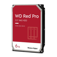 HDD, WESTERN DIGITAL, Red Pro, 6TB, SATA 3.0, 256 MB, 7200 aps./min., 3,5', WD6005FFBX