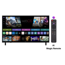 Televizorius, LG, 65', 4K / išmanusis, 3840x2160, belaidis LAN, „Bluetooth“, „webOS“, 65QNED84A3C