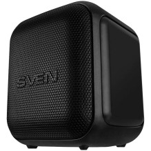 Nešiojama garso kolonėlė SVEN PS-880, juoda, galia 110 W (RMS), TWS, Bluetooth, FM, USB, microSD, LED ekranas, ličio bat