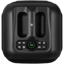 Nešiojama garso kolonėlė SVEN PS-880, juoda, galia 110 W (RMS), TWS, Bluetooth, FM, USB, microSD, LED ekranas, ličio bat
