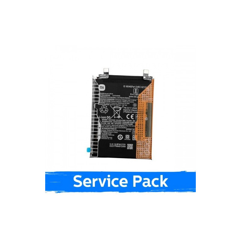 Battery for Xiaomi Redmi Note 12 Pro 5G / Poco F5 5G / X5 Pro 5G BP4K (Service Pack)