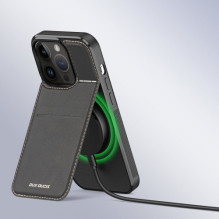 Dėklas Dux Ducis 'Rafi Mag' skirtas iPhone 14 Pro Max juodas