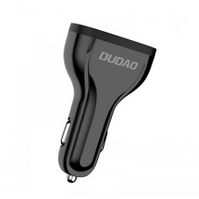 Car charger Dudao 'R7S' white 18W (1xQC3.0 / 2xUSB) Car charger Dudao 'R7S' white 18W (1xQC3.0 / 2xUSB)