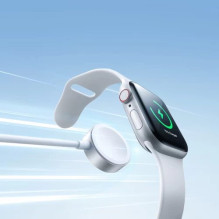 Wireless charger Joyroom 'S-IW008' white 120cm with extension 3in1 (for Apple Watch)