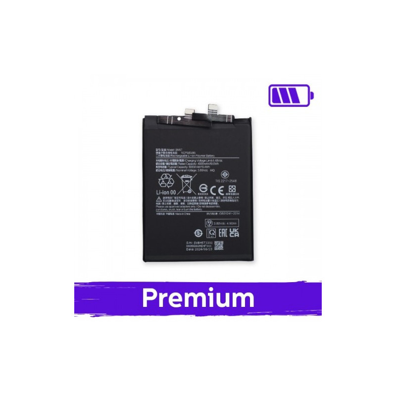 Akumuliatorius skirtas Xiaomi 13T / Redmi Note 13 Pro 4G / Poco M6 Pro 4G / X6 Pro 5G BM5T (OEM)