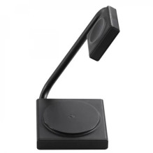 Wireless charger Joyroom 'JR-WQN05 2in1' black 15W (for iPhone / Apple Watch) Wireless charger Joyroom 'JR-WQN05 2in1' black 15W (for iPhone / Apple Watch)