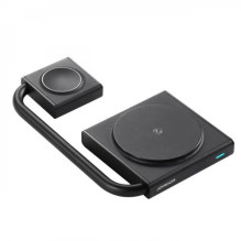 Wireless charger Joyroom 'JR-WQN05 2in1' black 15W (for iPhone / Apple Watch) Wireless charger Joyroom 'JR-WQN05 2in1' black 15W (for iPhone / Apple Watch)