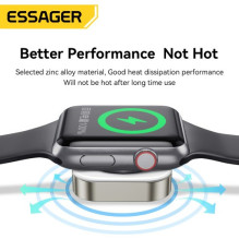 Wireless charger Essager 'Bay Portable C' white (for Apple Watch) Wireless charger Essager 'Bay Portable C' white (for Apple Watch)