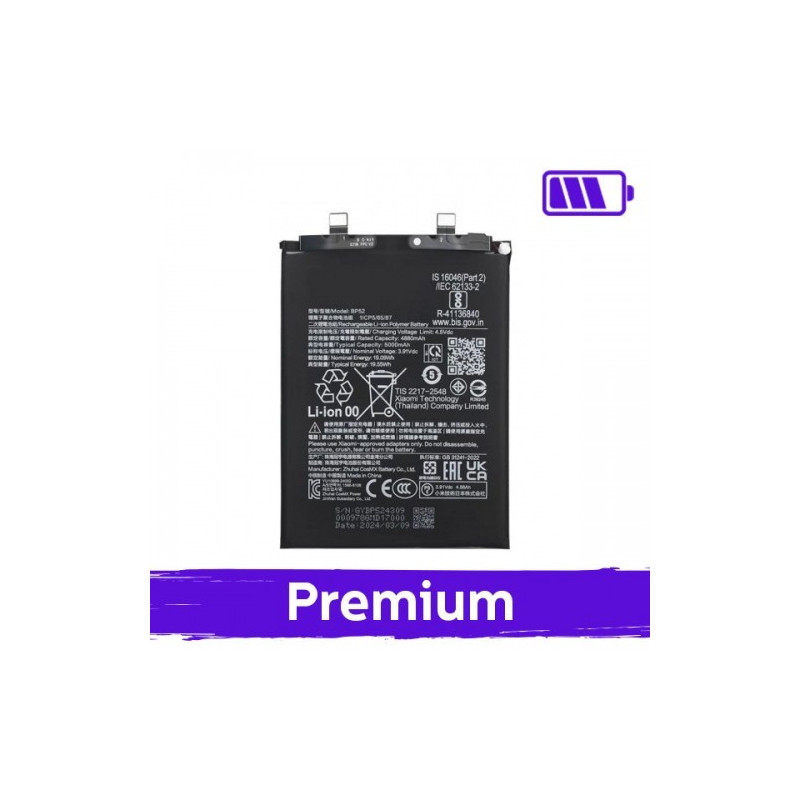 Battery for Xiaomi Poco F6 5G BP52 (OEM)