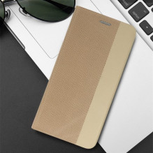 Dėklas 'Vennus Sensitive Book' skirtas Samsung M317 M31s auksinis