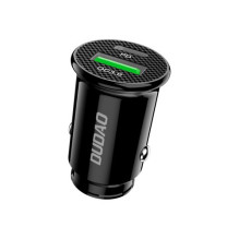Car charger Dudao 'R3Pro' black 20W (1xPD / 1xQC3.0) + 'Type-C / Lightning' cable Car charger Dudao 'R3Pro' black 20W (1xPD / 1xQC3.0) + 'Type-C / Lightning' cable