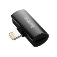 Adapter Baseus L46 black (Input 'Lightning' / Output 2x 'Lightning')