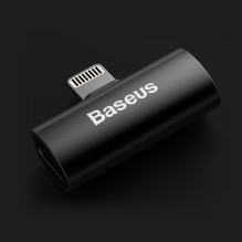 Adapter Baseus L46 black (Input 'Lightning' / Output 2x 'Lightning')