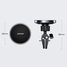 Joyroom 'JR-ZS240' car holder black (wireless charging 15W) (magnetic / for grill) Joyroom 'JR-ZS240' car holder black (wireless charging 15W) (magnetic / for grill)