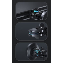 Joyroom 'JR-ZS240' car holder black (wireless charging 15W) (magnetic / for grill) Joyroom 'JR-ZS240' car holder black (wireless charging 15W) (magnetic / for grill)