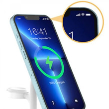Wireless charger Choetech 'T585-F 3in1' white 15W (for iPhone / Apple Watch / Airpods) Wireless charger Choetech 'T585-F 3in1' white 15W (for iPhone / Apple Watch / Airpods)