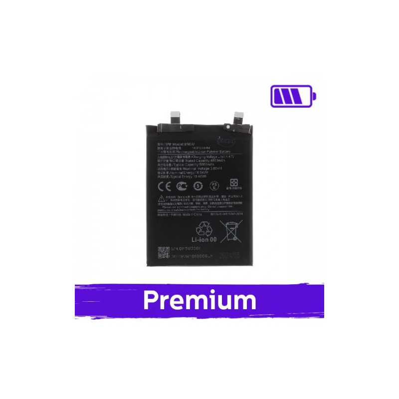 Battery for Xiaomi Redmi Note 13 Pro Plus 5G BM5U (OEM)