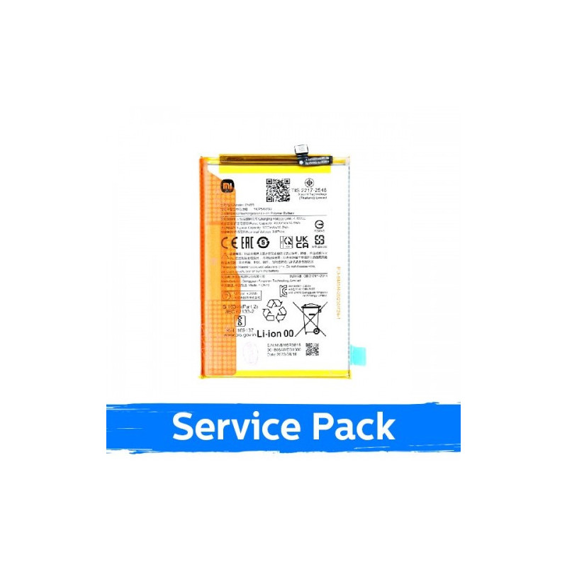 Battery for Xiaomi Redmi 12 4G (5G) BM5R (Service Pack)