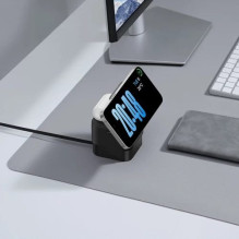 Bevielis įkroviklis Baseus 'MagPro 2in1' juodas 20W (skirta iPhone / Apple Watch) Bevielis įkroviklis Baseus 'MagPro 2in1' juodas 20W (skirta iPhone / Apple Watch)