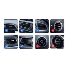Automobilinis laikiklis Joyroom 'JR-ZS295' juodas (15W / Magsafe Compatible) (magnetinis / lipinamas)