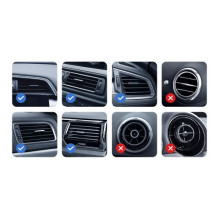 Automobilinis laikiklis Joyroom 'JR-ZS295' juodas (15W / Magsafe Compatible) (magnetinis / lipinamas)