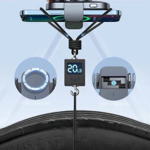 Joyroom 'JR-ZS295' car holder black (15W / Magsafe Compatible) (magnetic / adhesive) Joyroom 'JR-ZS295' car holder black (15W / Magsafe Compatible) (magnetic / adhesive)