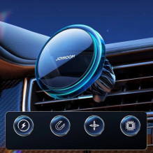 Automobilinis laikiklis Joyroom 'JR-ZS291' sidabrinis (15W / Magsafe Compatible) (magnetinis / grotelėms) Automobilinis laikiklis Joyroom 'JR-ZS291' sidabrinis (15W / Magsafe Compatible) (magnetinis / grotelėms)