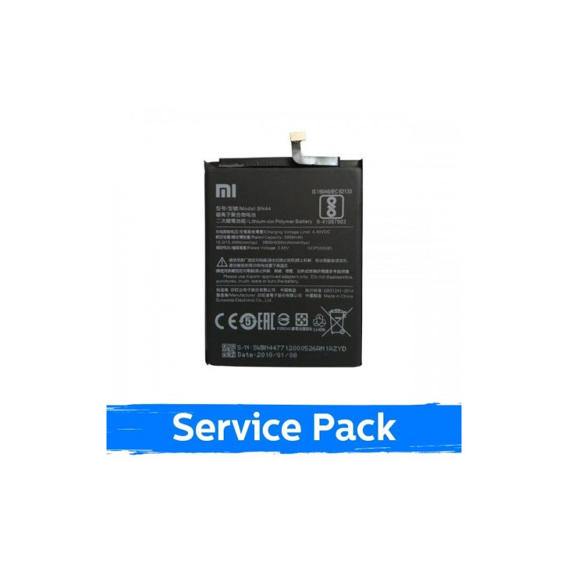 Battery for Xiaomi Redmi 7 / Redmi Note 8 / Redmi Note 8T 3900mAh BN46 (Service Pack)