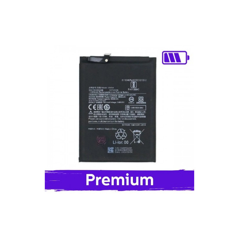 Battery for Xiaomi Redmi Note 9T BM54 (OEM)