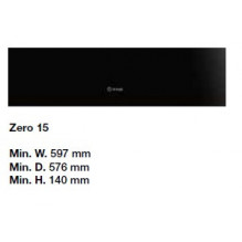 Built -in vacomator Irinox Zero HZ152350002 Black glass