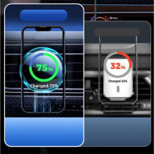Automobilinis laikiklis Joyroom 'JR-ZS291' sidabrinis (15W / Magsafe Compatible) (magnetinis / grotelėms) Automobilinis laikiklis Joyroom 'JR-ZS291' sidabrinis (15W / Magsafe Compatible) (magnetinis / grotelėms)
