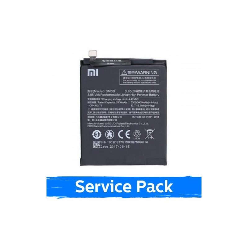 Battery for Xiaomi Mi Mix 2 / 2S 3400mAh BM3B (Service Pack)