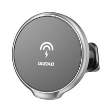 Car holder Dudao 'F13XS' black (15W / Magsafe Compatible) (magnetic / for grill) Car holder Dudao 'F13XS' black (15W / Magsafe Compatible) (magnetic / for grill)