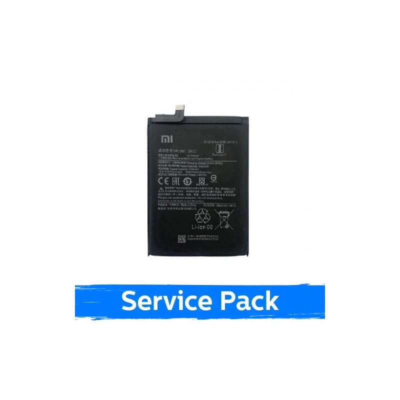 Battery for Xiaomi Poco X3 / X3 NFC / X3 Pro BN57 (Service Pack)