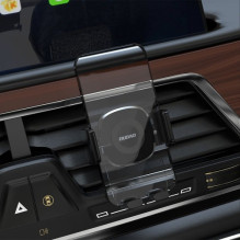 Automobilinis laikiklis Dudao 'F8 Max' juodas (ne magnetinis / grotelėms) Automobilinis laikiklis Dudao 'F8 Max' juodas (ne magnetinis / grotelėms)