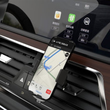 Car holder Dudao 'F8 Max' black (non-magnetic / for grill)