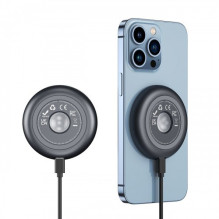 Wireless charger Duzzona 'W3' gray 15W (for iPhone / Magsafe Compatible) Wireless charger Duzzona 'W3' gray 15W (for iPhone / Magsafe Compatible)