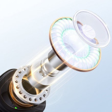 Belaidė laisvų rankų įranga Joyroom 'JR-TL1 Pro' juoda (Bluetooth 5.1 / Waterproof IPX7)