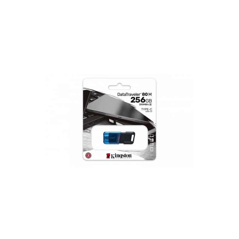 Atminties laikmena USB-C FlashDrive Kingston 'DT80M' 64GB / 100% Genuine /