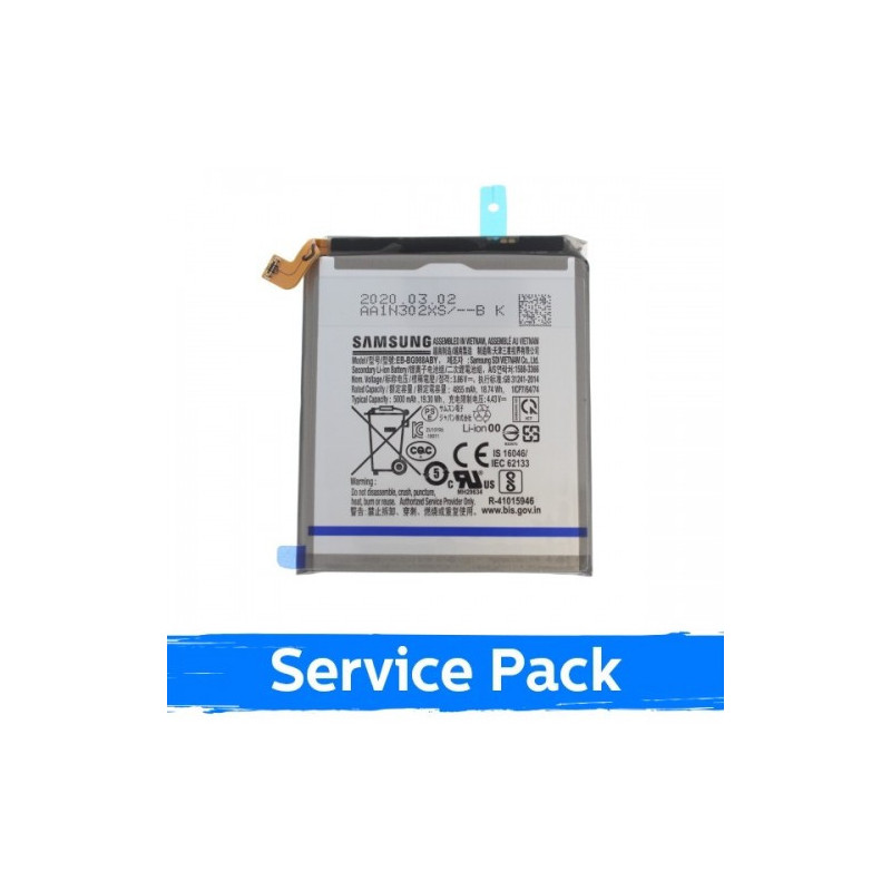 Akumuliatorius skirtas Samsung G988 S20 Ultra EB-BG988ABE 5000mAh (Service Pack)