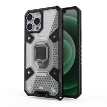Dėklas 'Capsule Ring Case' skirtas Apple iPhone 13 Pro skaidrus