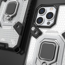 Dėklas 'Capsule Ring Case' skirtas Apple iPhone 13 Pro skaidrus