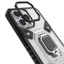 Dėklas 'Capsule Ring Case' skirtas Apple iPhone 13 Pro skaidrus