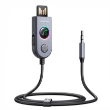 Adapter Joyroom 'JR-CB6' gray (Input: 'Bluetooth 5.3' / Output: 'AUX') Adapter Joyroom 'JR-CB6' gray (Input: 'Bluetooth 5.3' / Output: 'AUX')