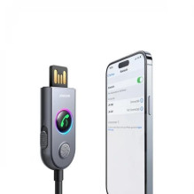 Adapter Joyroom 'JR-CB6' gray (Input: 'Bluetooth 5.3' / Output: 'AUX') Adapter Joyroom 'JR-CB6' gray (Input: 'Bluetooth 5.3' / Output: 'AUX')
